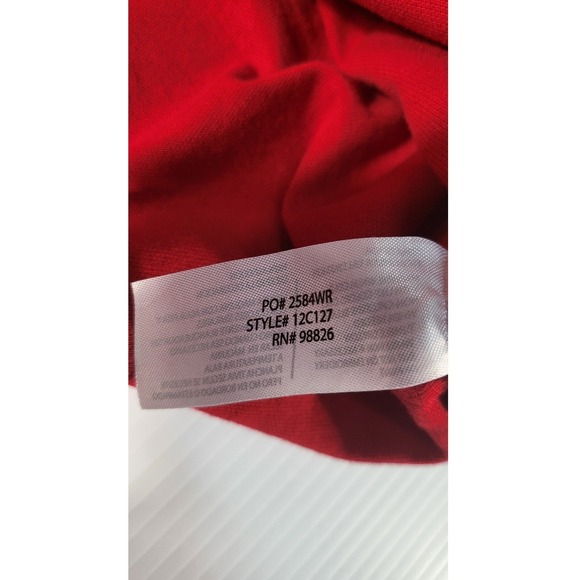 U.S. Polo Assn. Red Polo Shirt Short Sleeve Classic Logo Boys Size S 6-7 - Picture 7 of 8
